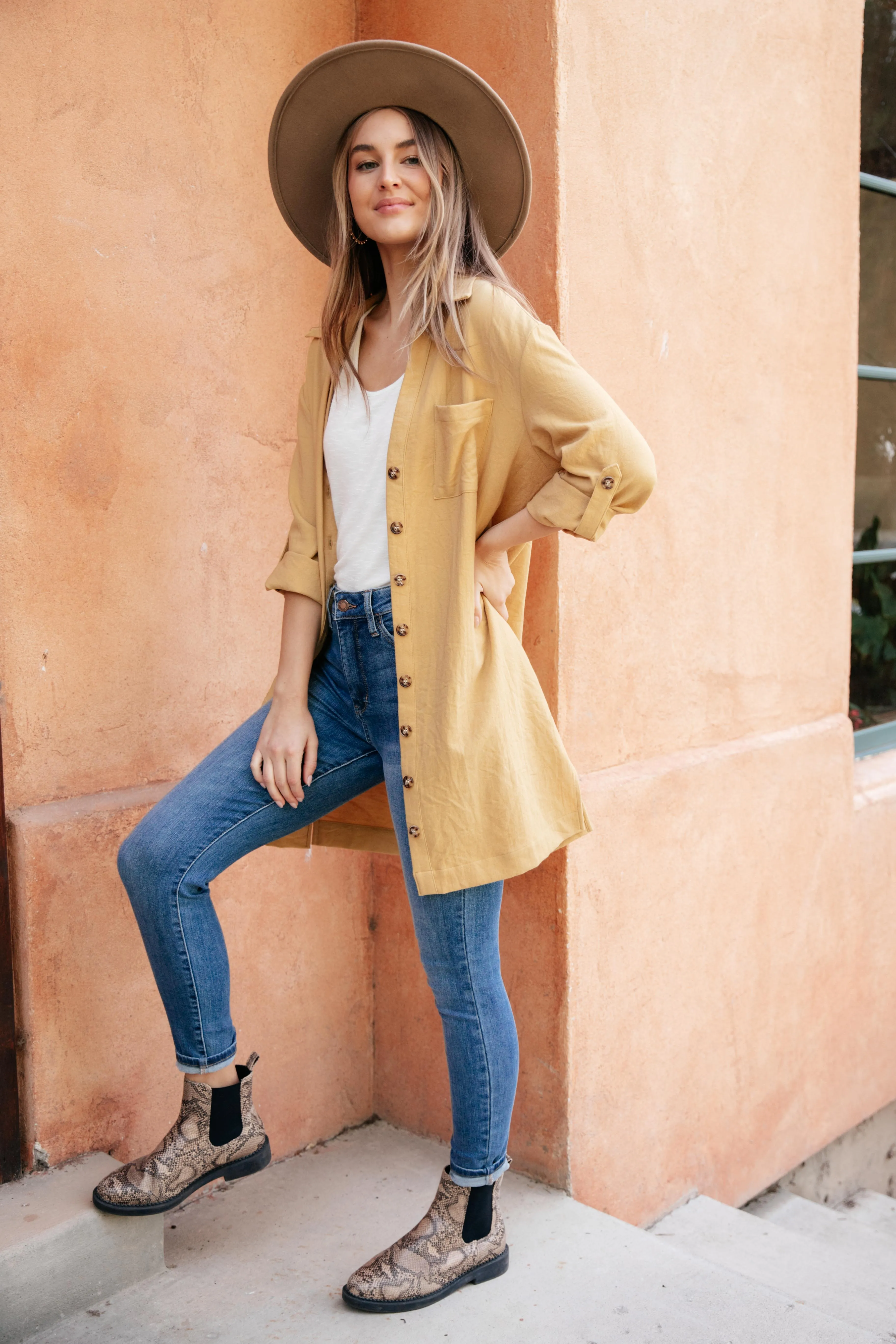 Button Up Day Tunic