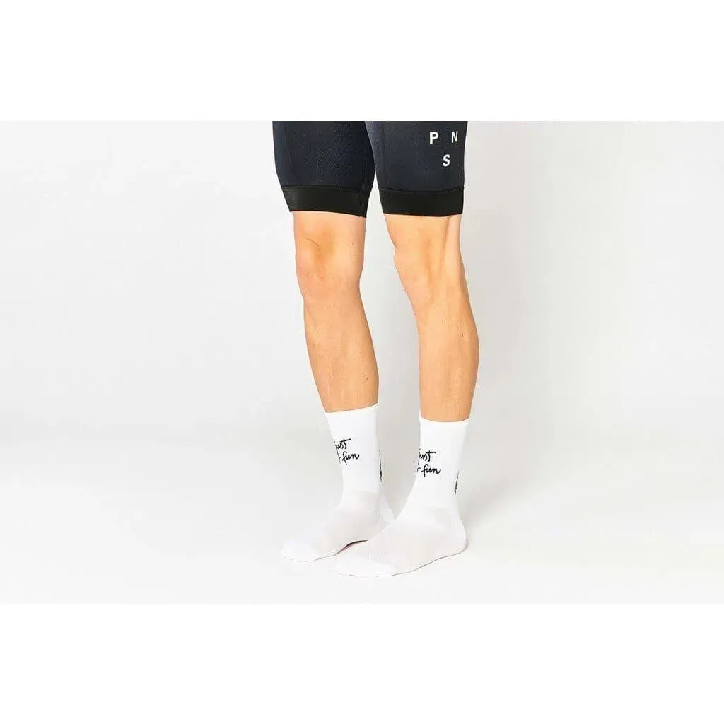 FINGERSCROSSED Socks Just for Fun - White